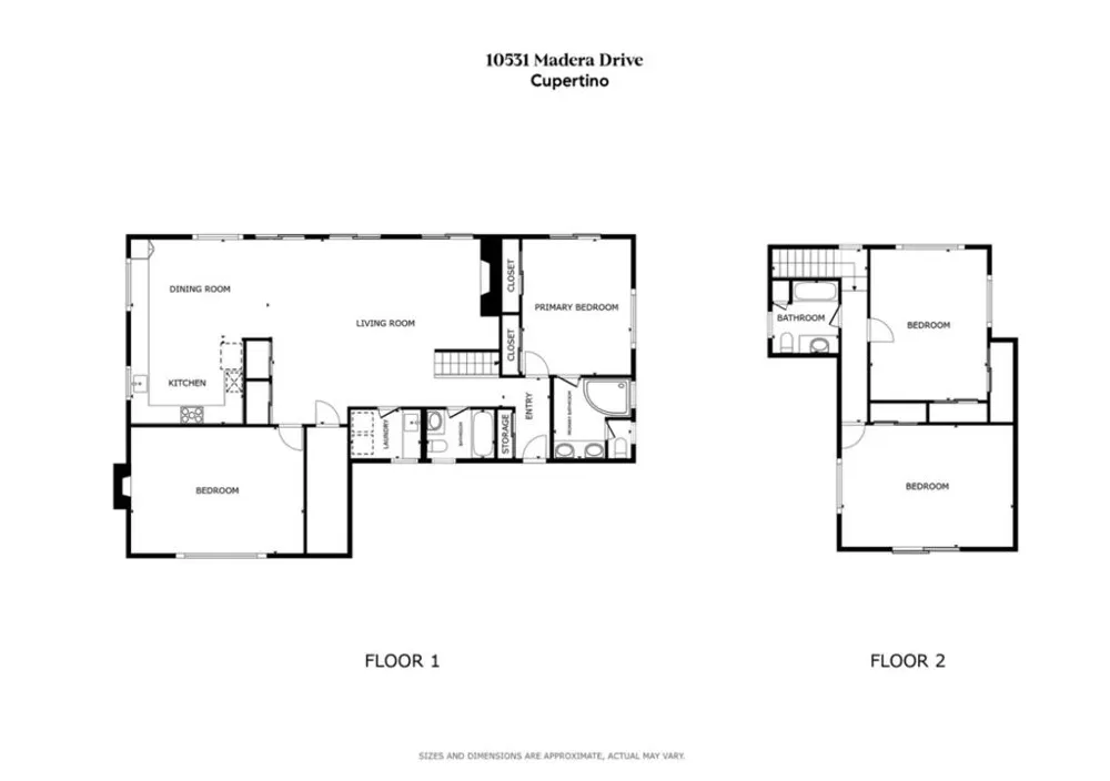 10531 Madera Drive Cupertino, CA 95014