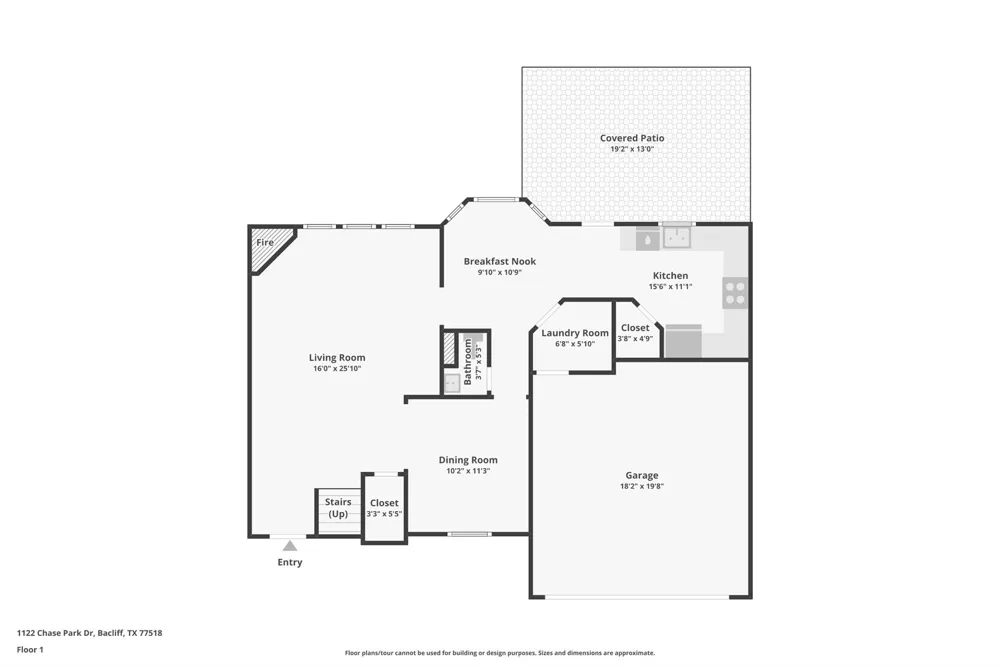 1122 Chase Park Drive Bacliff, TX 77518