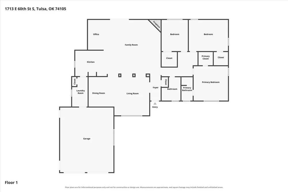 1713 E 60th Street Tulsa, OK 74105