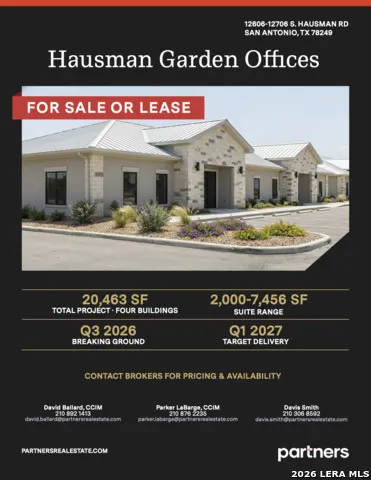 12606 HAUSMAN RD S San Antonio, TX 78249