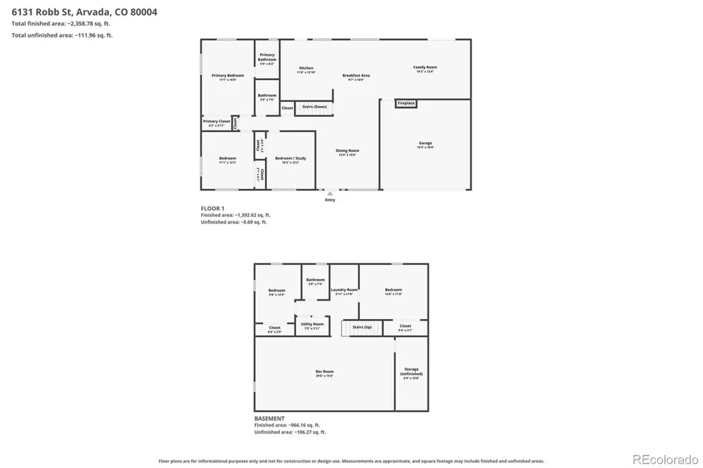 6131 Robb Street Arvada, CO 80004