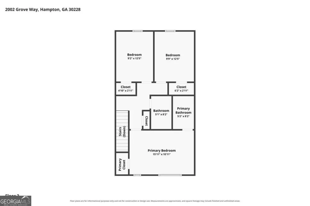 2002 Grove WAY Hampton, GA 30228