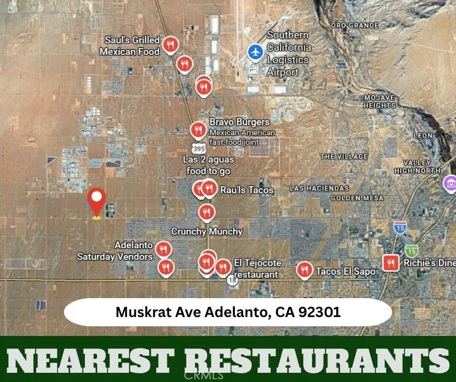 Muskrat Adelanto, CA 92301