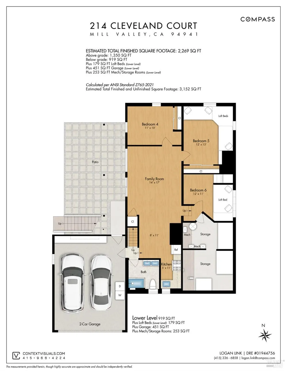 214 Cleveland Court Mill Valley, CA 94941