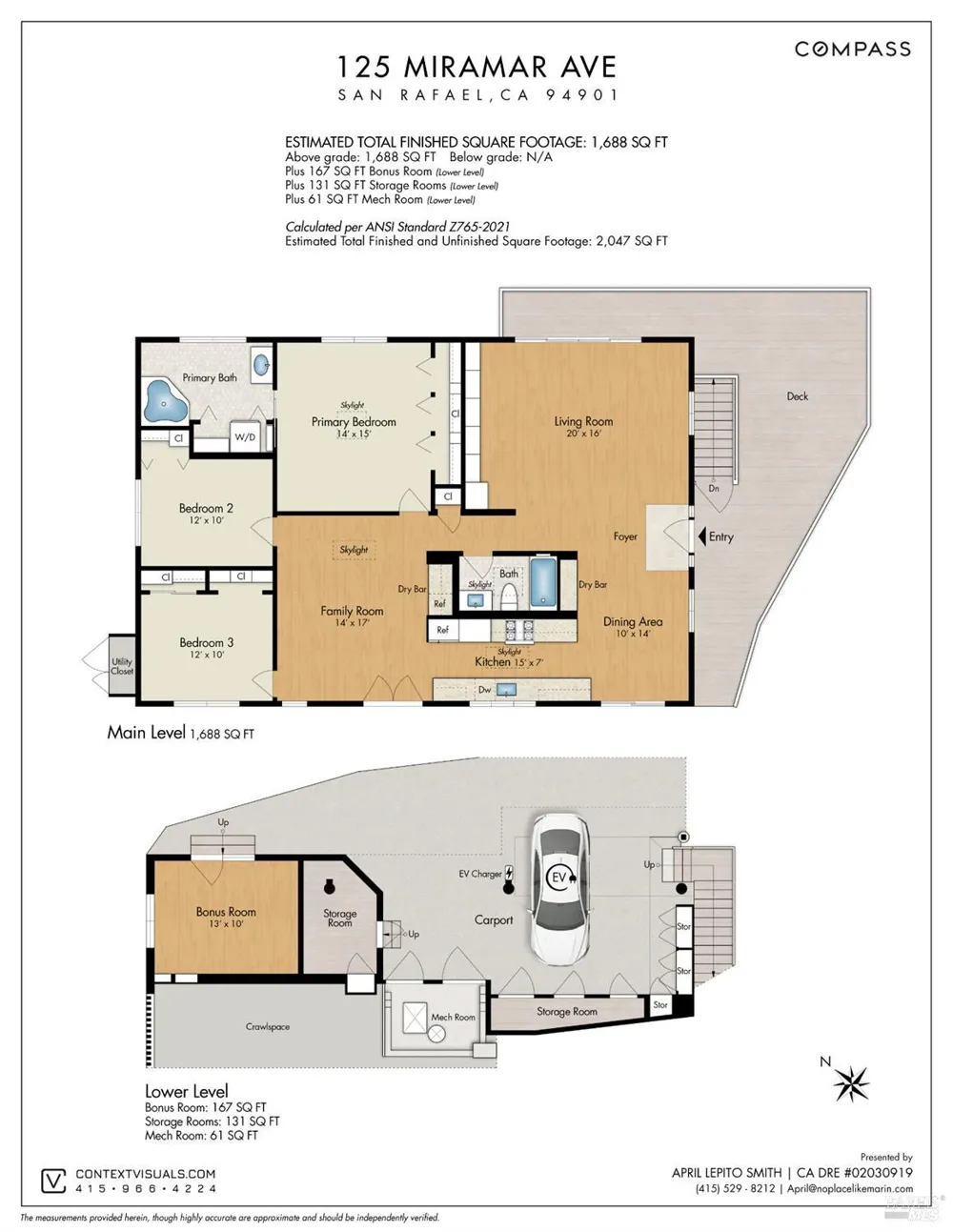 125 Miramar Avenue San Rafael, CA 94901