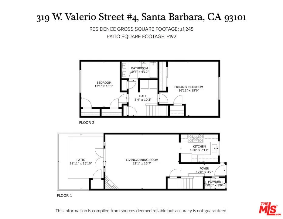 319 W Valerio Street #4 Santa Barbara, CA 93101