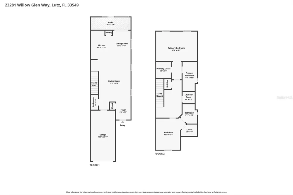 23281 WILLOW GLEN WAY Lutz, FL 33549