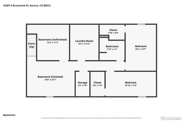16307 E Brunswick Place Aurora, CO 80013