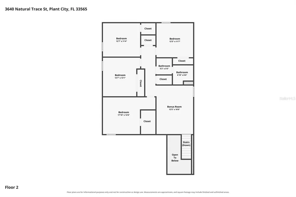 3640 NATURAL TRACE STREET Plant City, FL 33565