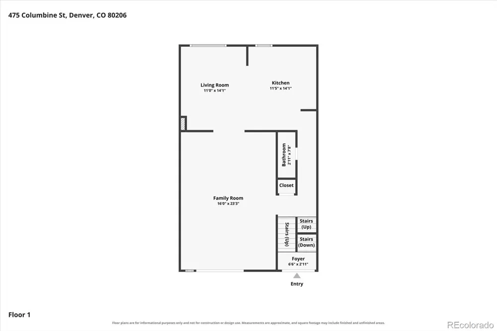 475 Columbine Street Denver, CO 80206