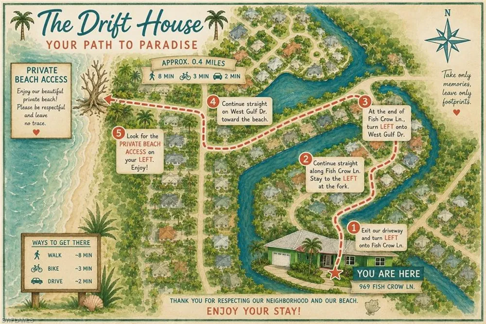 969 Fish Crow Road Sanibel, FL 33957
