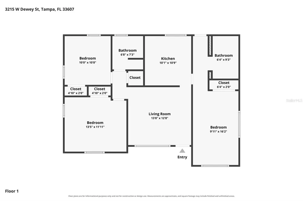 3215 W DEWEY STREET Tampa, FL 33607