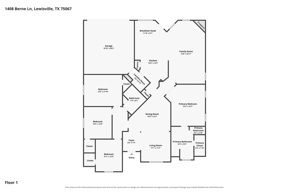 1408 Berne Lane Lewisville, TX 75067