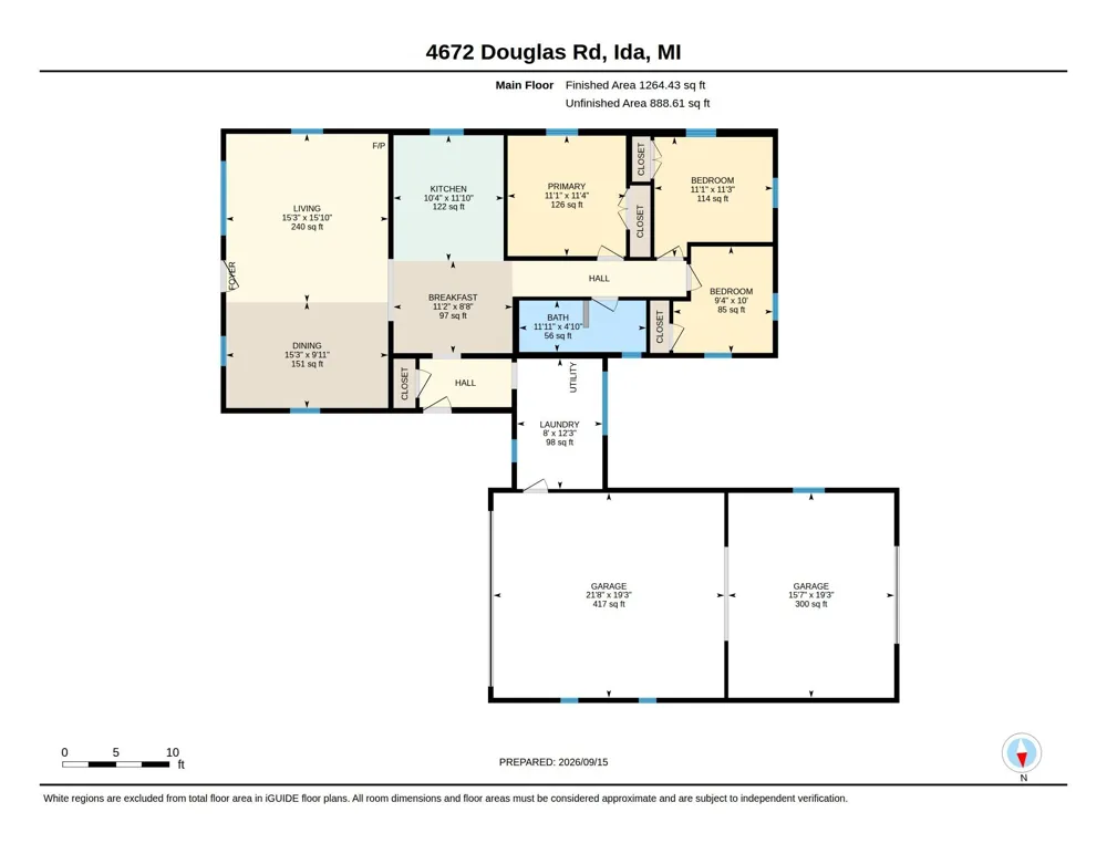 4672 Douglas Road Ida, MI 48140