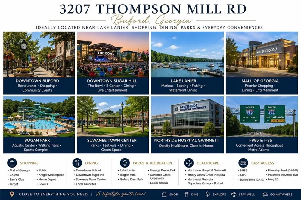 3207 Thompson Mill Rd Buford, GA 30519