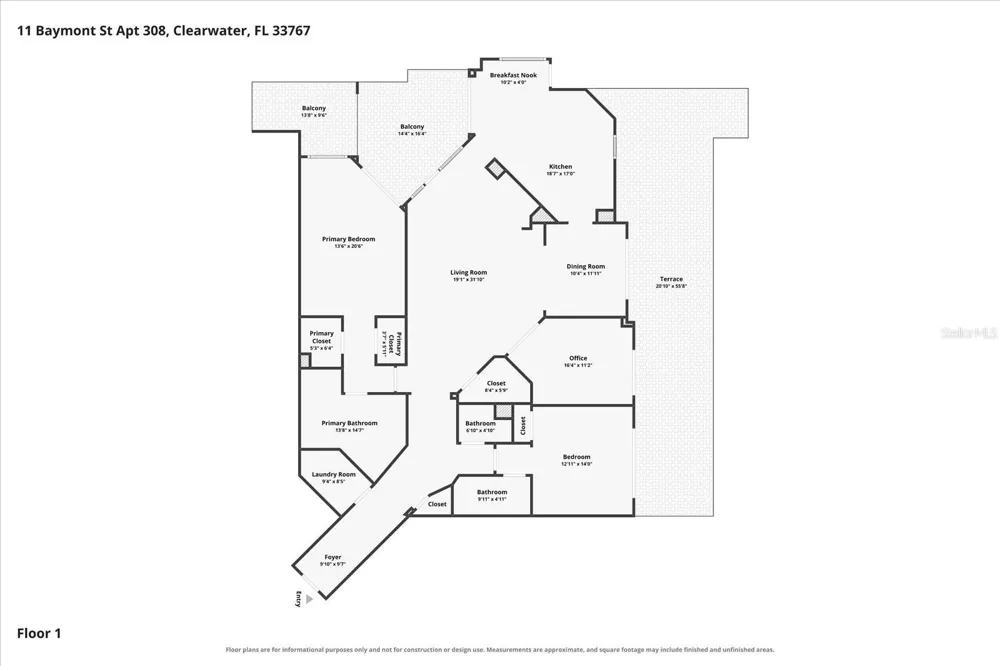 11 BAYMONT STREET #308 Clearwater Beach, FL 33767