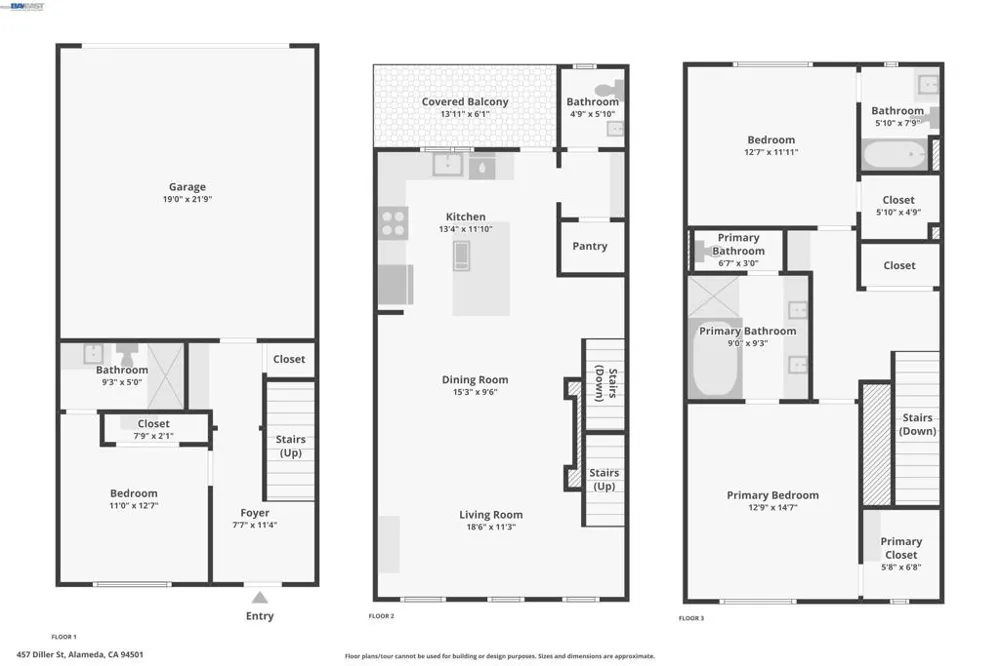 457 Diller Street Alameda, CA 94501