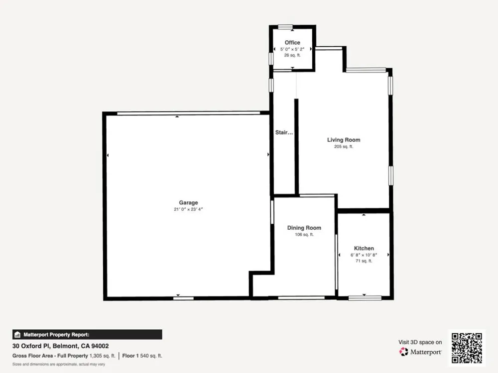 30 Oxford Place Belmont, CA 94002