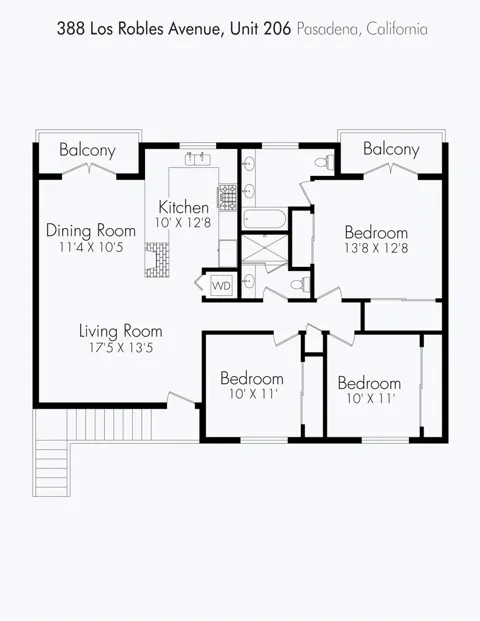 388 S Los Robles Avenue #206