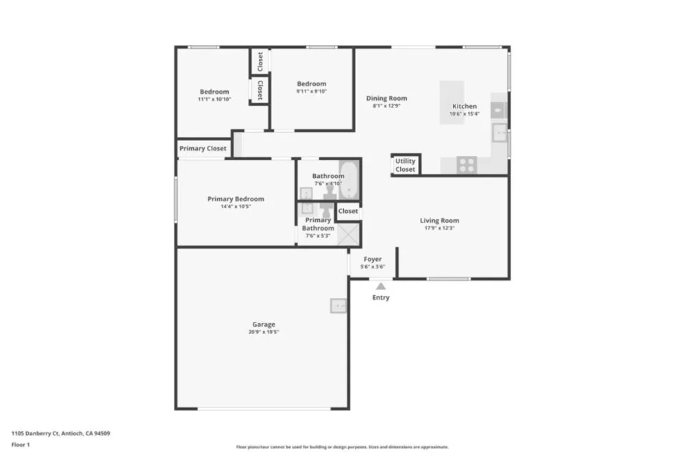 1105 Danberry Court Antioch, CA 94509