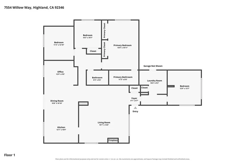 7554 Willow Way Highland, CA 92346