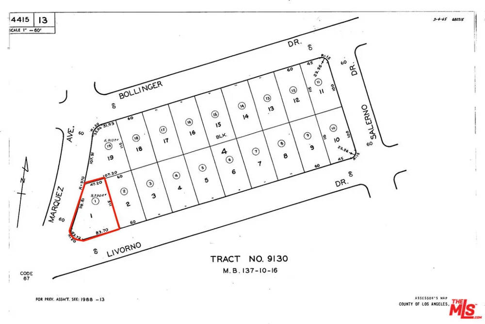 16957 Livorno Drive Pacific Palisades, CA 90272