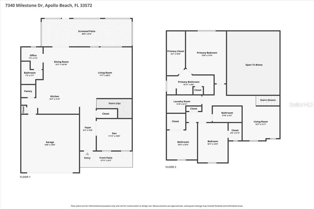 7340 MILESTONE DRIVE Apollo Beach, FL 33572