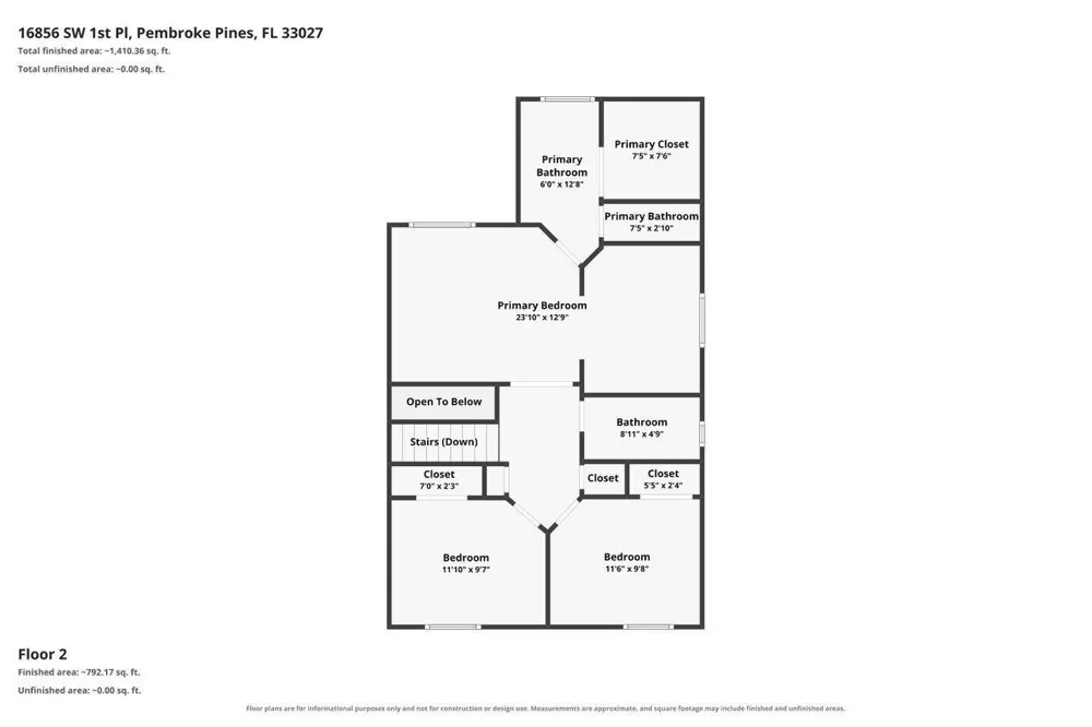 16856 SW 1ST PLACE Pembroke Pines, FL 33027