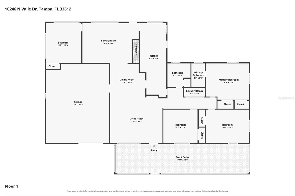 10246 VALLE DRIVE Tampa, FL 33612
