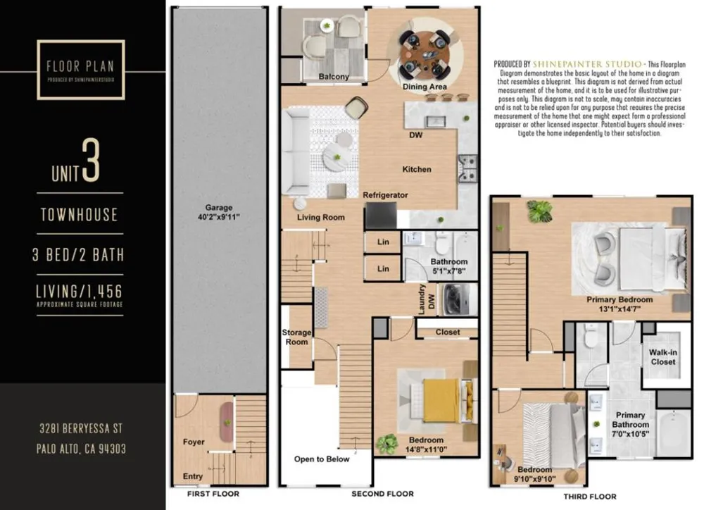 3281 Berryessa Street #3 Palo Alto, CA 94303