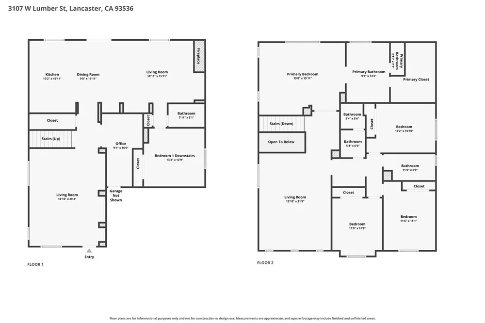 3107 W Lumber Street Lancaster, CA 93536
