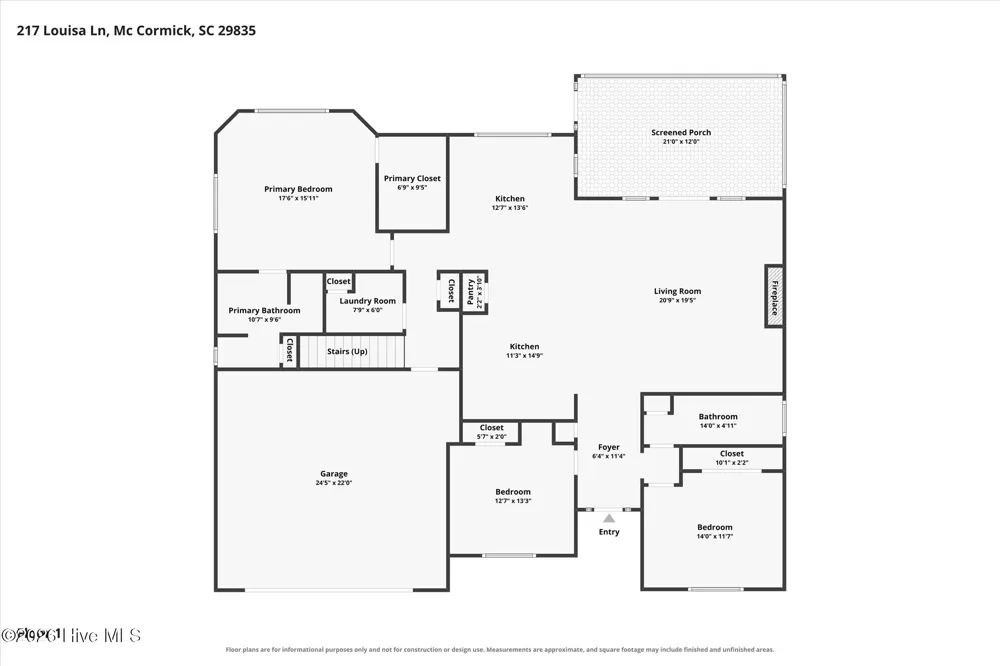 217 Louisa Lane Mccormick, SC 29835