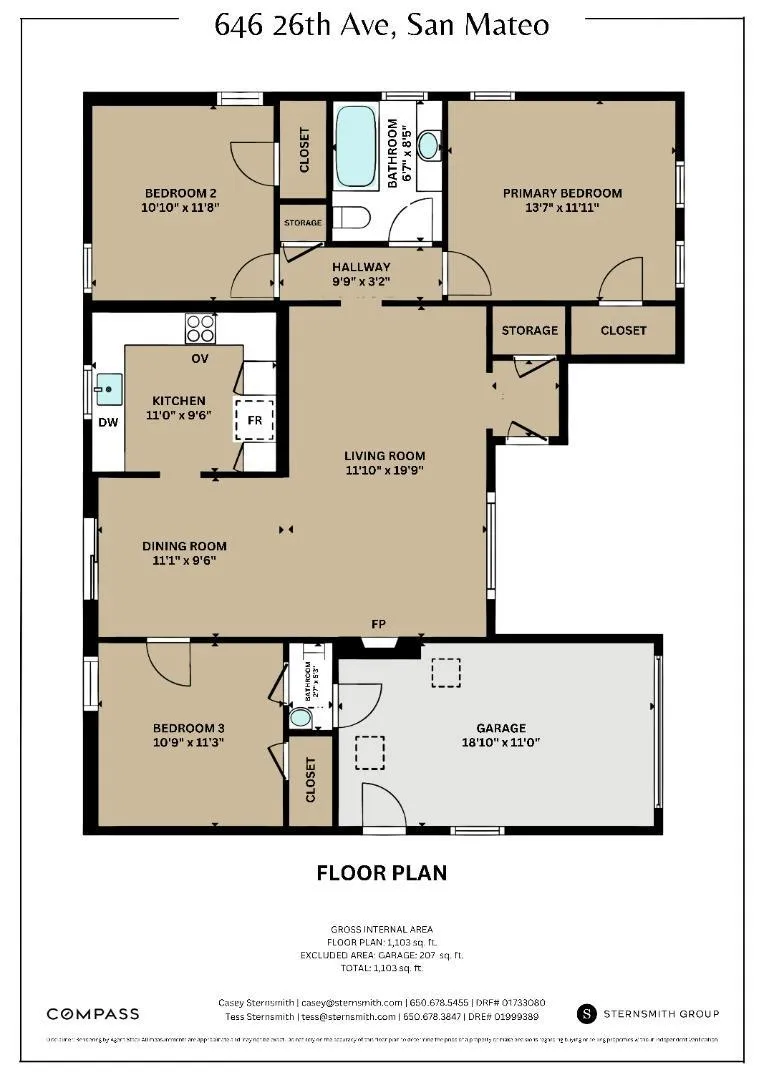 646 26th Avenue San Mateo, CA 94403