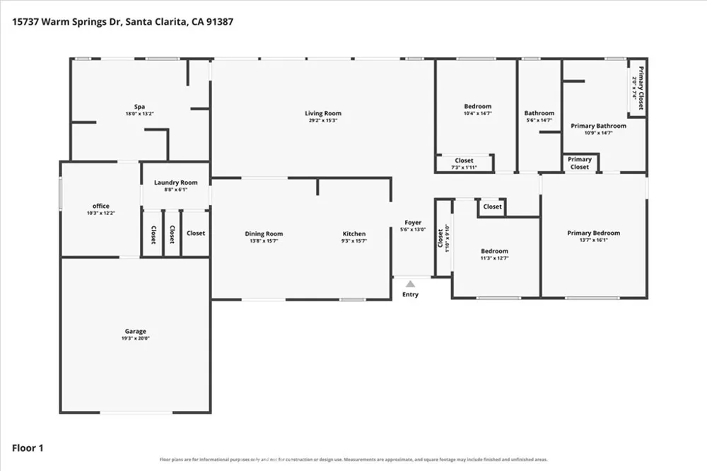 15737 Warm Springs Canyon Country, CA 91387