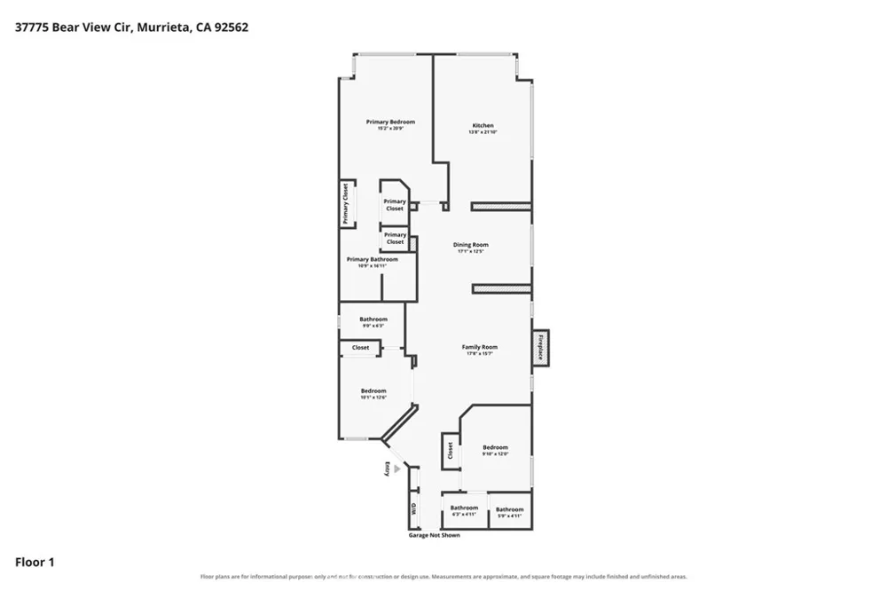 37775 Bear View Circle Murrieta, CA 92562
