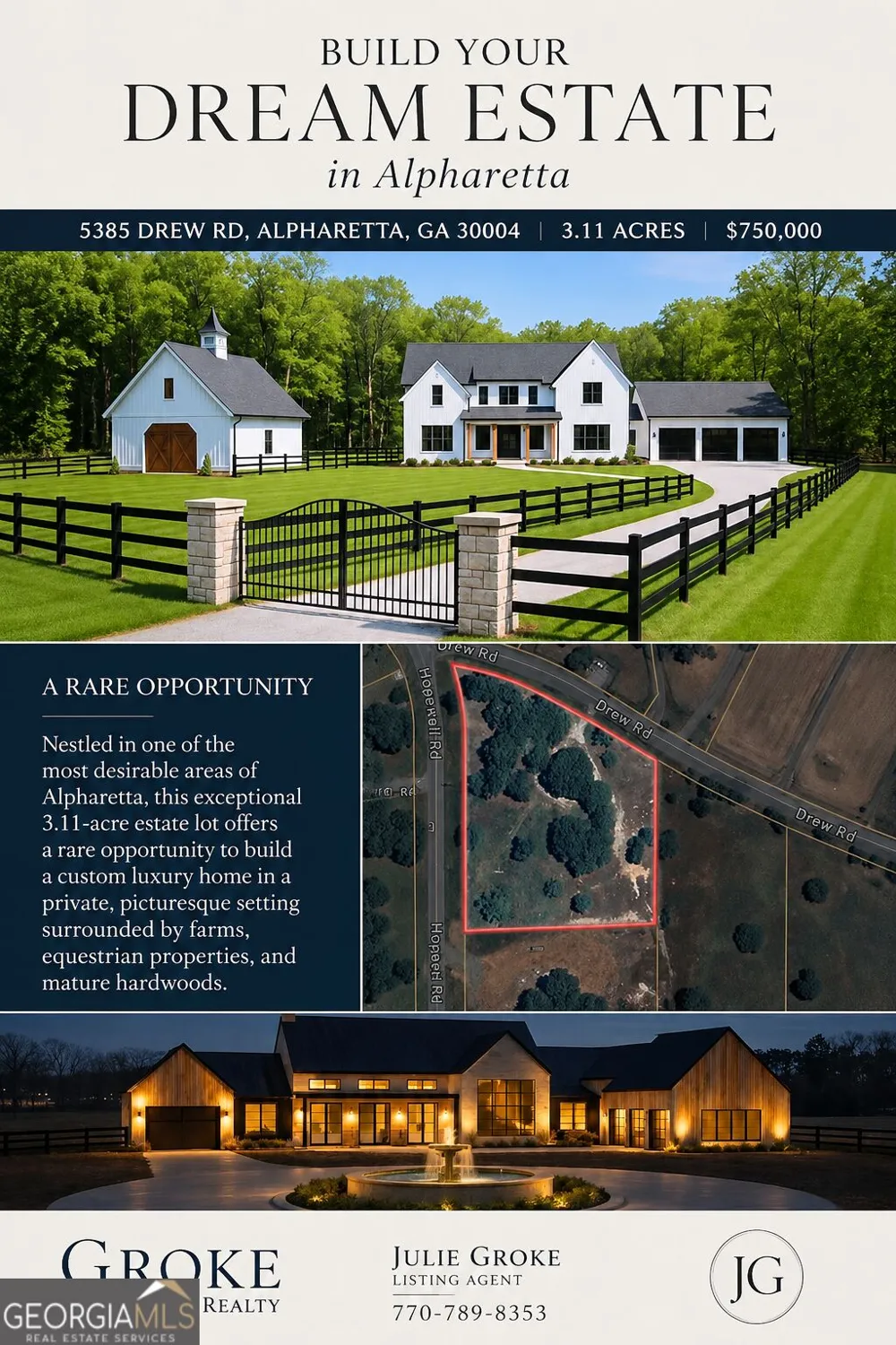 5385 Drew RD Alpharetta, GA 30004