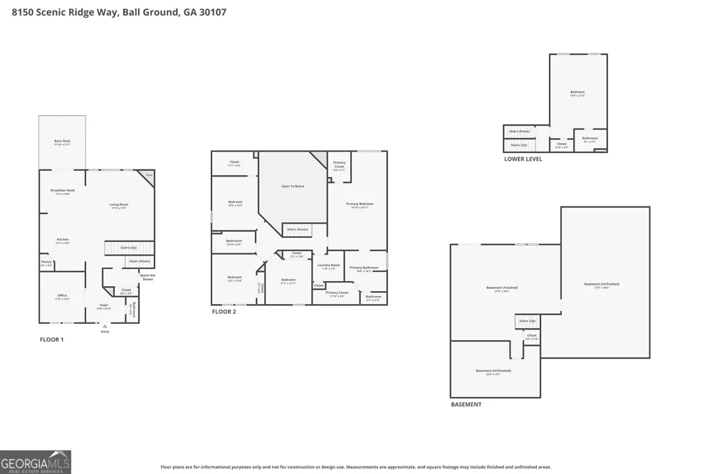 8150 Scenic Ridge WAY Cumming, GA 30107