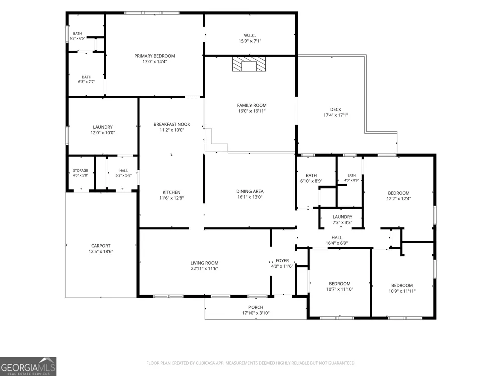 44 Elm DR Toccoa, GA 30577