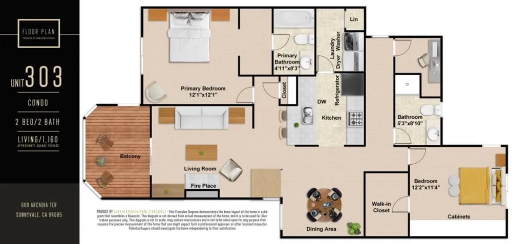 609 Arcadia Terrace #303 Sunnyvale, CA 94085