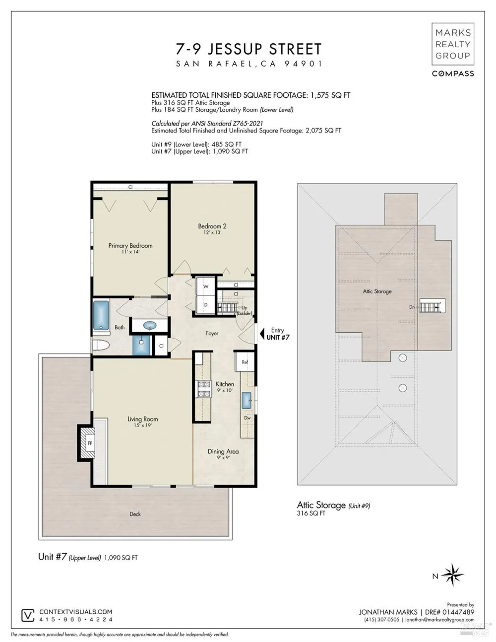 7 Jessup Street San Rafael, CA 94901
