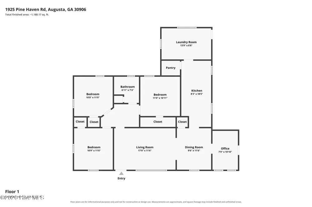1925 Pine Haven Road Augusta, GA 30906