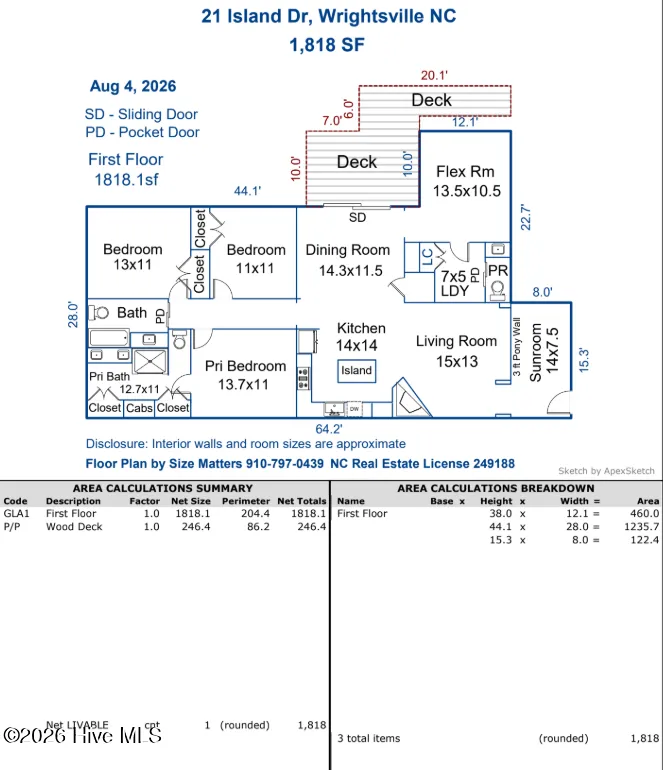 21 Island Drive Wrightsville Beach, NC 28480