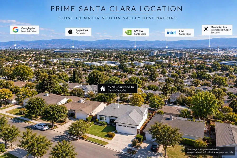 1970 Briarwood Drive Santa Clara, CA 95051