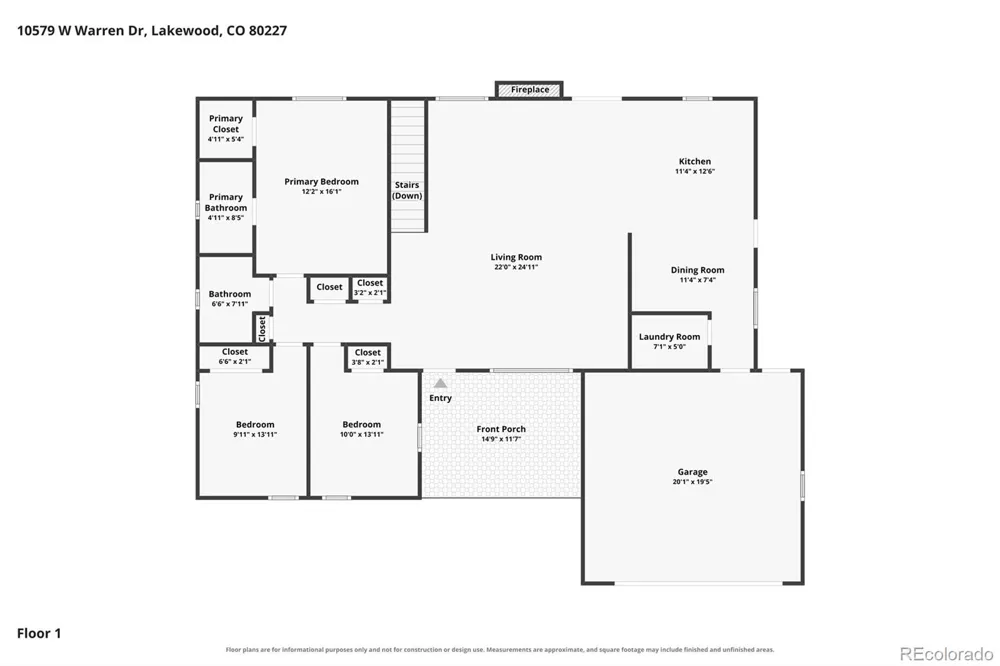 10579 W Warren Drive Lakewood, CO 80227