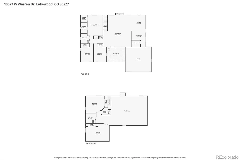 10579 W Warren Drive Lakewood, CO 80227