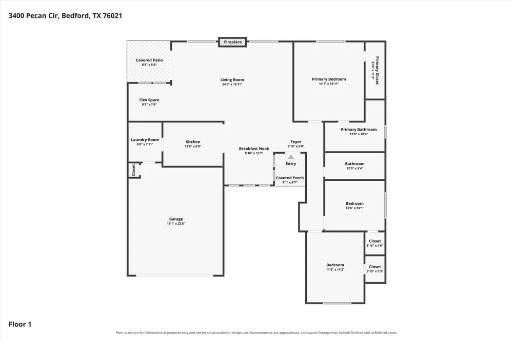 3400 Pecan Circle Bedford, TX 76021