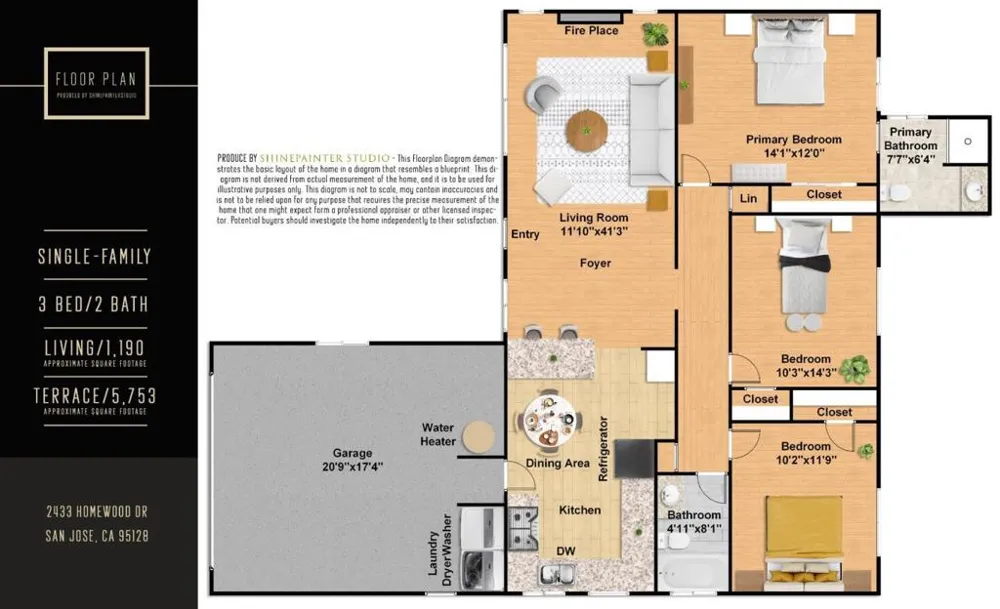 2433 Homewood Drive San Jose, CA 95128