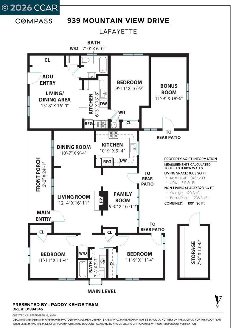 939 Mountain View Dr Lafayette, CA 94549