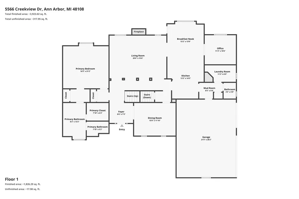5566 Creekview Drive Ann Arbor, MI 48108