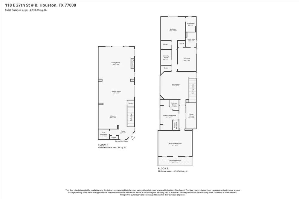 118 E 27th Street #B Houston, TX 77008
